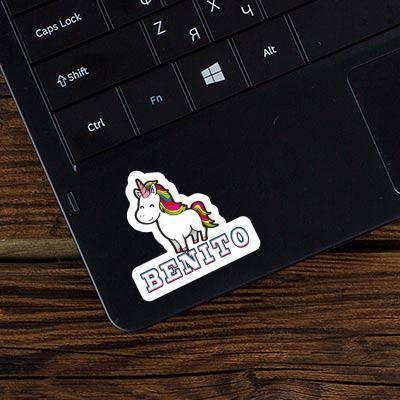 Sticker Benito Unicorn Notebook Sticker Benito Unicorn Gift package Image