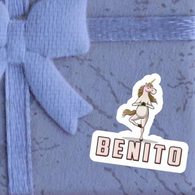 Sticker Unicorn Benito Notebook Sticker Unicorn Benito Gift package Image