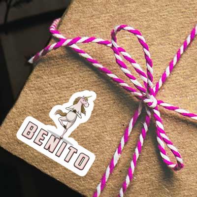 Autocollant Benito Licorne Gift package Image