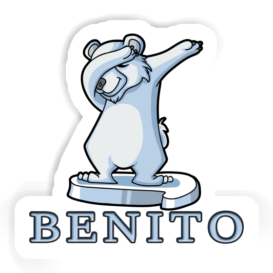 Benito Autocollant Ours polaire Notebook Benito Autocollant Ours polaire Gift package Image