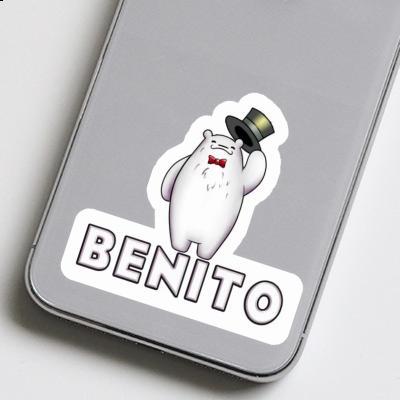 Ours polaire Autocollant Benito Laptop Ours polaire Autocollant Benito Laptop Image