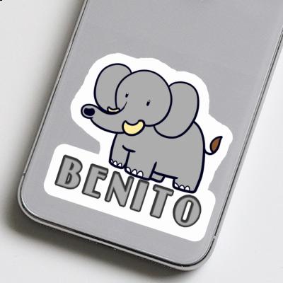 Benito Autocollant Éléphant Laptop Benito Autocollant Éléphant Laptop Image