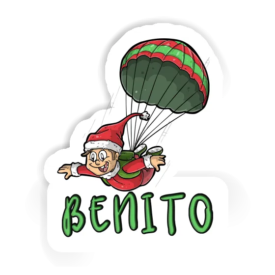 Aufkleber Benito Fallschirmspringer Laptop Aufkleber Benito Fallschirmspringer Laptop Image
