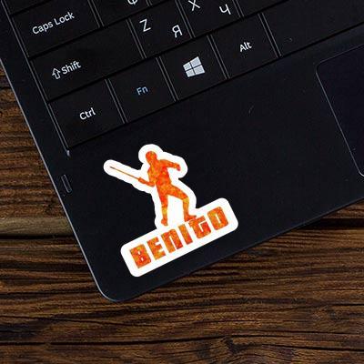 Fencer Sticker Benito Notebook Image