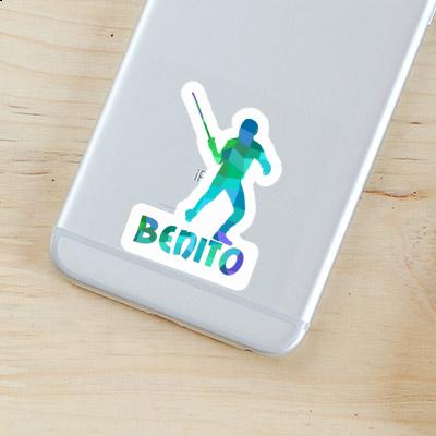 Autocollant Escrimeur Benito Notebook Autocollant Escrimeur Benito Notebook Image