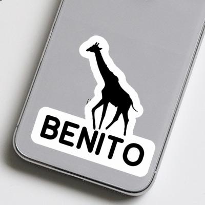 Autocollant Benito Girafe Notebook Autocollant Benito Girafe Gift package Image