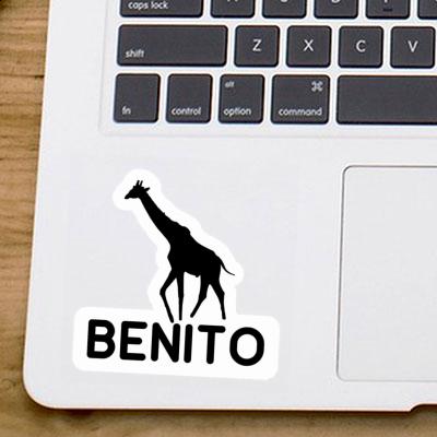 Aufkleber Giraffe Benito Notebook Aufkleber Giraffe Benito Gift package Image