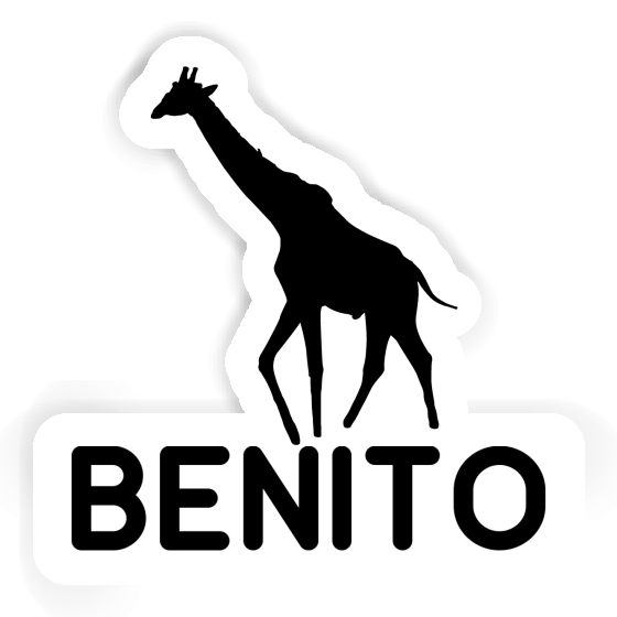 Aufkleber Giraffe Benito Aufkleber Giraffe Benito Image