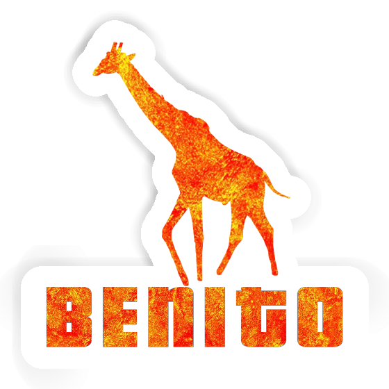 Autocollant Benito Girafe Autocollant Benito Girafe Image