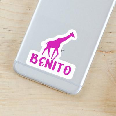 Autocollant Girafe Benito Notebook Autocollant Girafe Benito Gift package Image