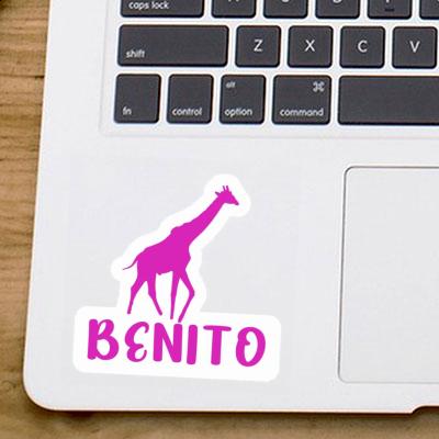 Autocollant Girafe Benito Autocollant Girafe Benito Image