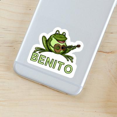 Sticker Benito Gitarrenfrosch Notebook Image