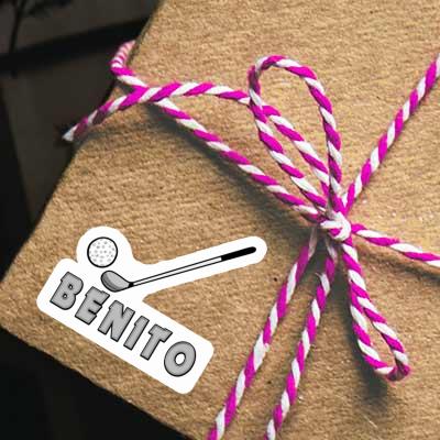 Autocollant Benito Club de golf Notebook Autocollant Benito Club de golf Gift package Image