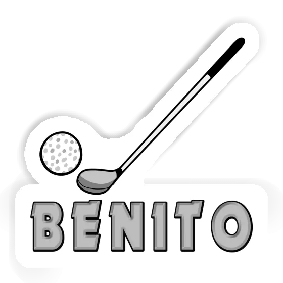 Autocollant Benito Club de golf Laptop Autocollant Benito Club de golf Laptop Image