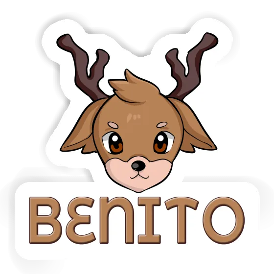 Deerhead Sticker Benito Gift package Image