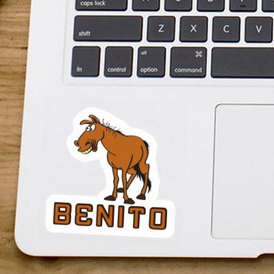 Autocollant Cheval Benito Notebook Autocollant Cheval Benito Gift package Image