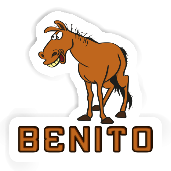 Autocollant Cheval Benito Notebook Autocollant Cheval Benito Notebook Image