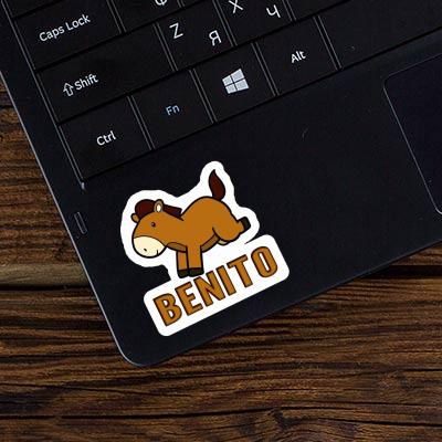Horse Sticker Benito Notebook Horse Sticker Benito Gift package Image
