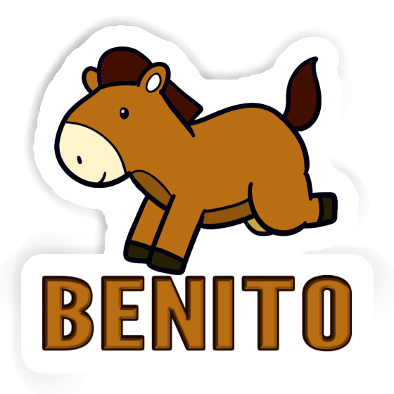 Horse Sticker Benito Horse Sticker Benito Image