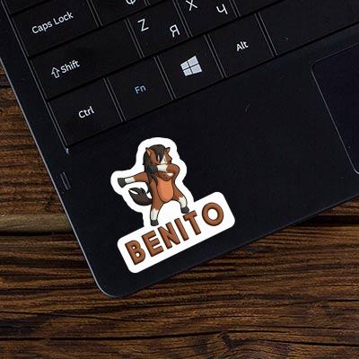 Sticker Dabbing Horse Benito Notebook Sticker Dabbing Horse Benito Gift package Image