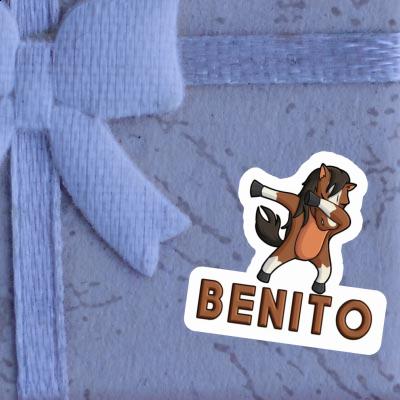 Pferd Aufkleber Benito Notebook Image