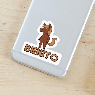 Sticker Pferd Benito Notebook Sticker Pferd Benito Gift package Image