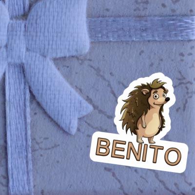 Autocollant Hérisson Benito Notebook Autocollant Hérisson Benito Gift package Image