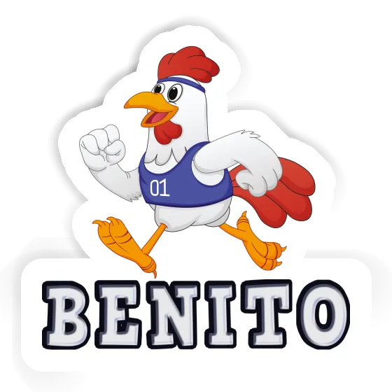 Autocollant Benito Poulet Laptop Autocollant Benito Poulet Laptop Image