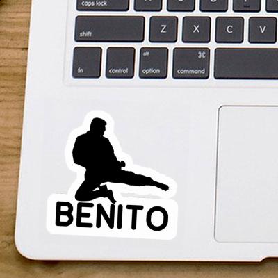 Autocollant Benito Karatéka Notebook Image