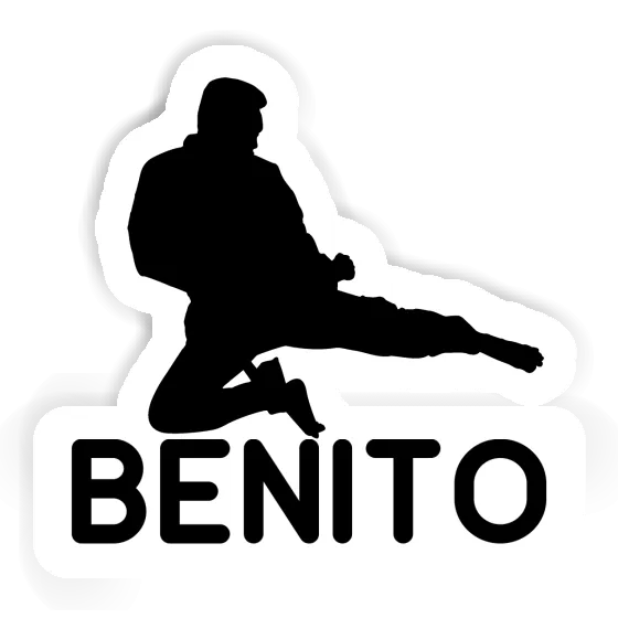 Autocollant Benito Karatéka Gift package Image