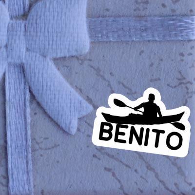 Benito Autocollant Kayakiste Benito Autocollant Kayakiste Image