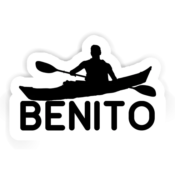 Benito Autocollant Kayakiste Notebook Benito Autocollant Kayakiste Notebook Image