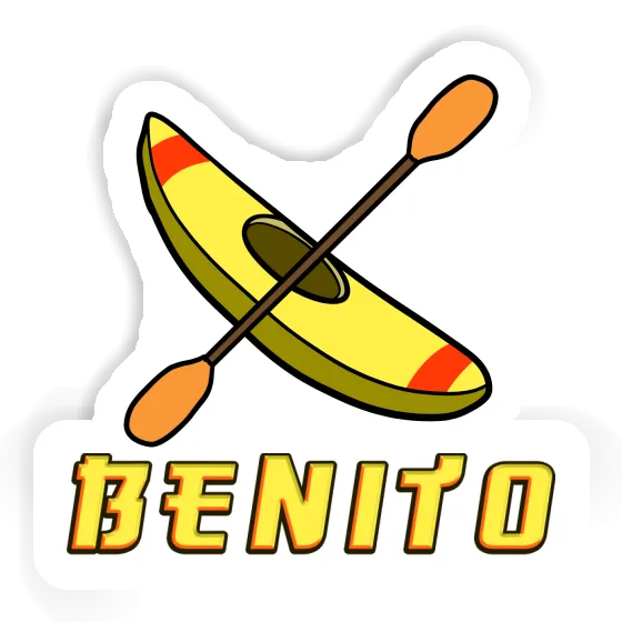 Autocollant Benito Canoë Gift package Image