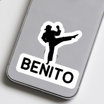 Benito Autocollant Karatéka Laptop Benito Autocollant Karatéka Laptop Image