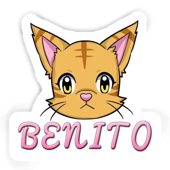 Benito Aufkleber Katzenkopf Notebook Benito Aufkleber Katzenkopf Notebook Image
