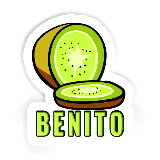 Autocollant Benito Kiwi Notebook Autocollant Benito Kiwi Gift package Image