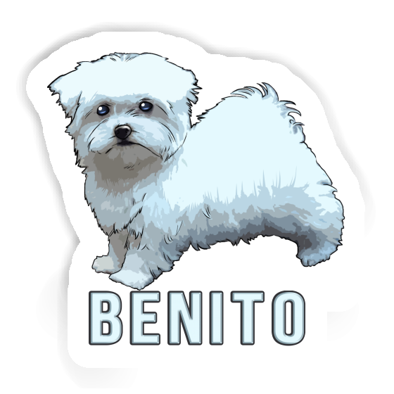 Benito Sticker Maltese Notebook Benito Sticker Maltese Gift package Image