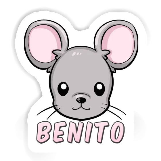 Mauskopf Sticker Benito Mauskopf Sticker Benito Image