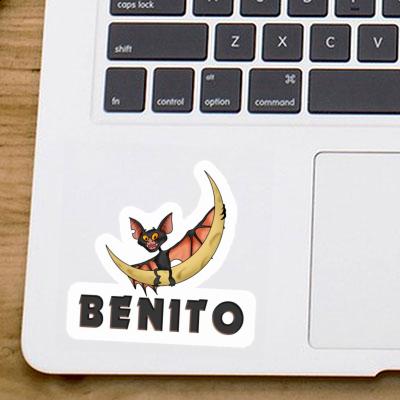 Chauve-souris Autocollant Benito Laptop Chauve-souris Autocollant Benito Laptop Image