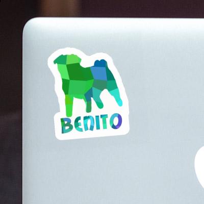 Sticker Benito Pug Sticker Benito Pug Image
