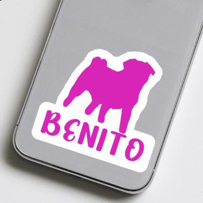 Pug Sticker Benito Notebook Pug Sticker Benito Notebook Image