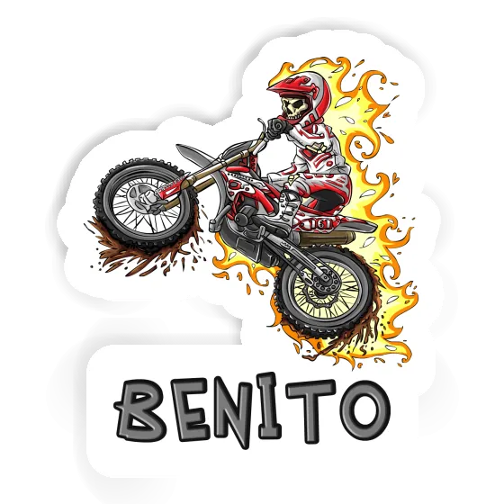 Benito Aufkleber Motocrossfahrer Notebook Benito Aufkleber Motocrossfahrer Gift package Image