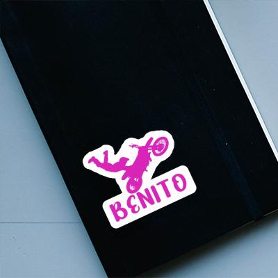 Motocross-Fahrer Aufkleber Benito Notebook Motocross-Fahrer Aufkleber Benito Gift package Image