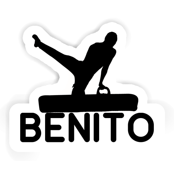 Sticker Gymnast Benito Notebook Sticker Gymnast Benito Gift package Image