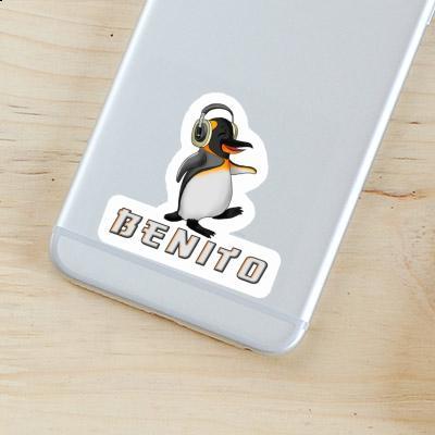 Autocollant Benito Pingouin Notebook Autocollant Benito Pingouin Gift package Image