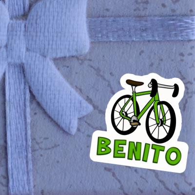 Autocollant Benito Vélo de course Laptop Image