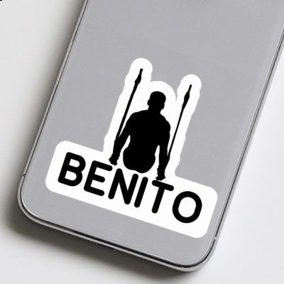 Sticker Ring gymnast Benito Laptop Sticker Ring gymnast Benito Laptop Image