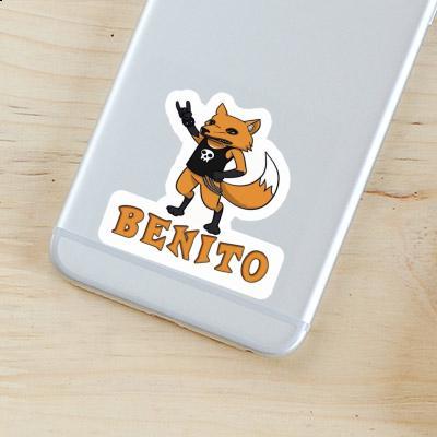 Autocollant Renard Benito Gift package Image