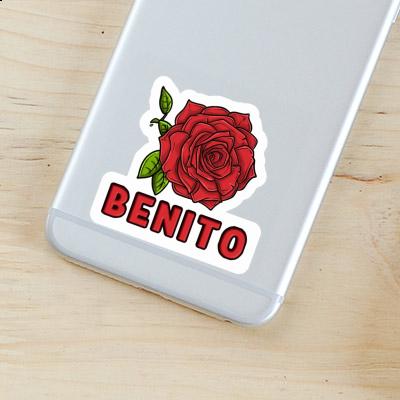 Autocollant Rose Benito Notebook Autocollant Rose Benito Gift package Image
