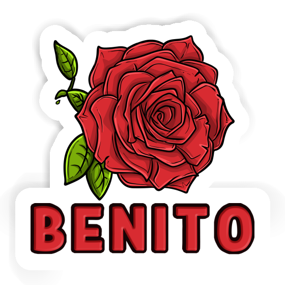 Autocollant Rose Benito Autocollant Rose Benito Image